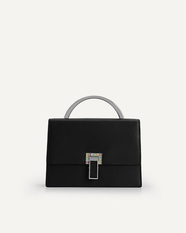 Artemis Leather Top Handle Bag
