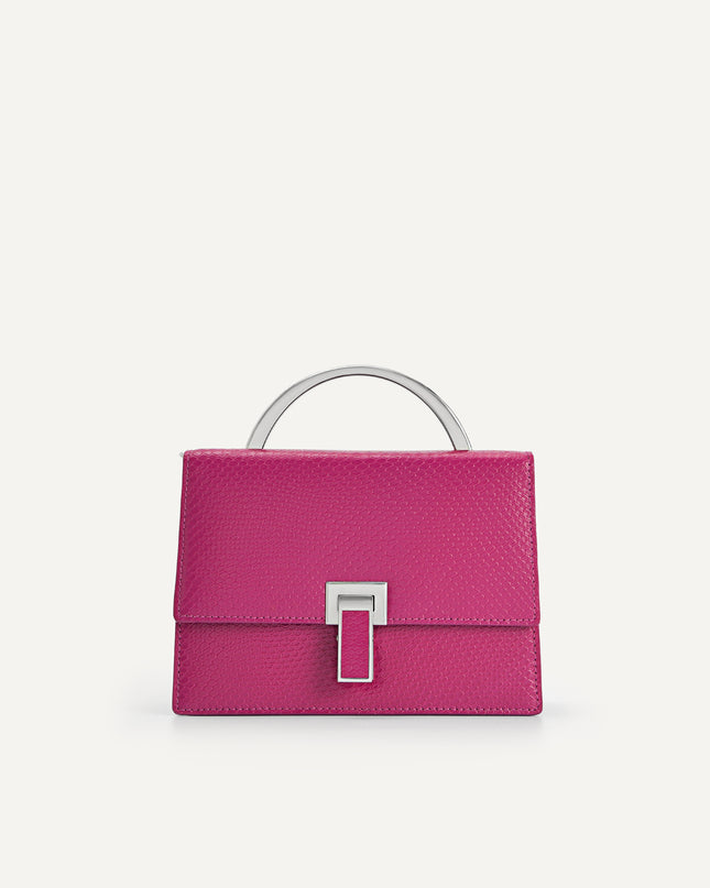 Artemis Leather Top Handle Bag