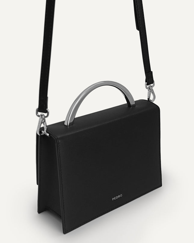 Artemis Leather Top Handle Bag