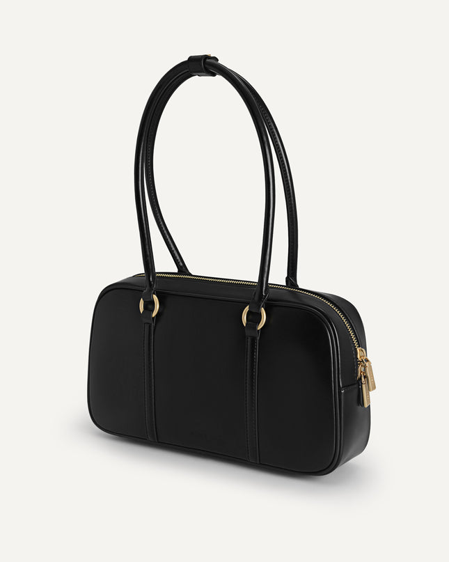Chain Detailed Top Handle Bag
