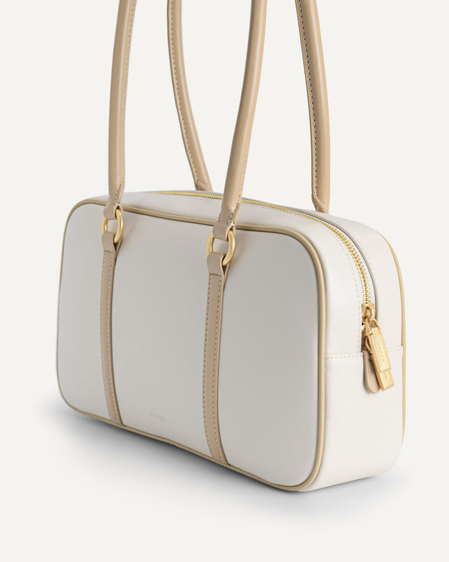 Chain Detailed Top Handle Bag