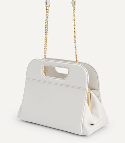 Structured Top Handle Bag