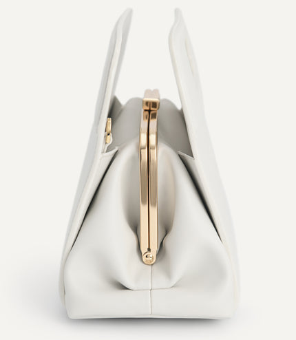 Structured Top Handle Bag