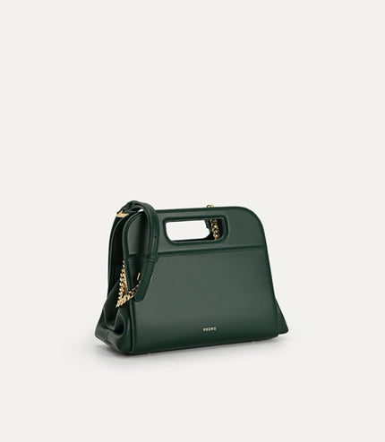 Structured Top Handle Bag
