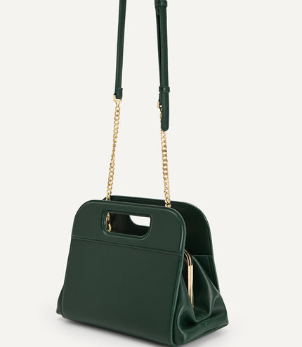 Structured Top Handle Bag