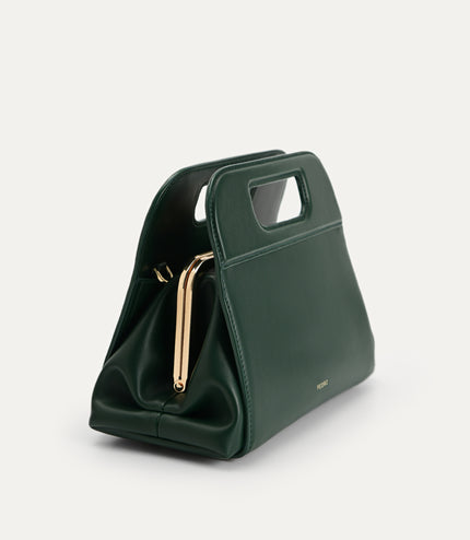 Structured Top Handle Bag
