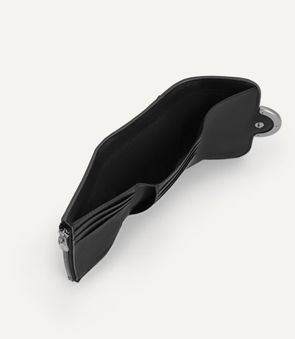 Croc-Effect Bi-Fold Wallet