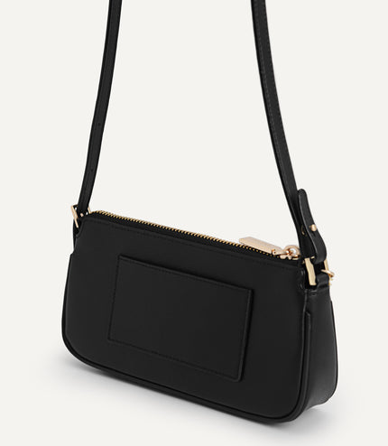 Leather Chain Detailed Shoulder Bag