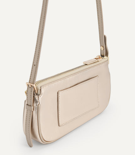 Leather Chain Detailed Shoulder Bag