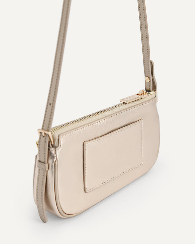 Leather Chain Detailed Shoulder Bag