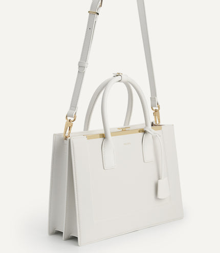 Leather Top Handle Bag