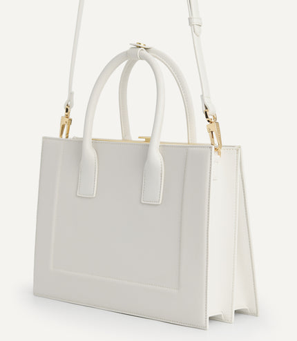 Leather Top Handle Bag