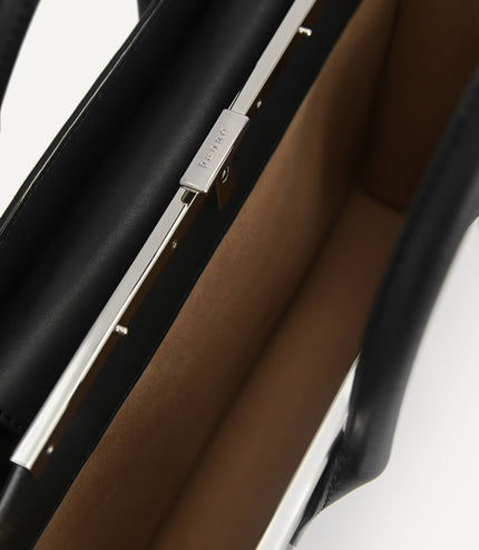 Leather Top Handle Bag