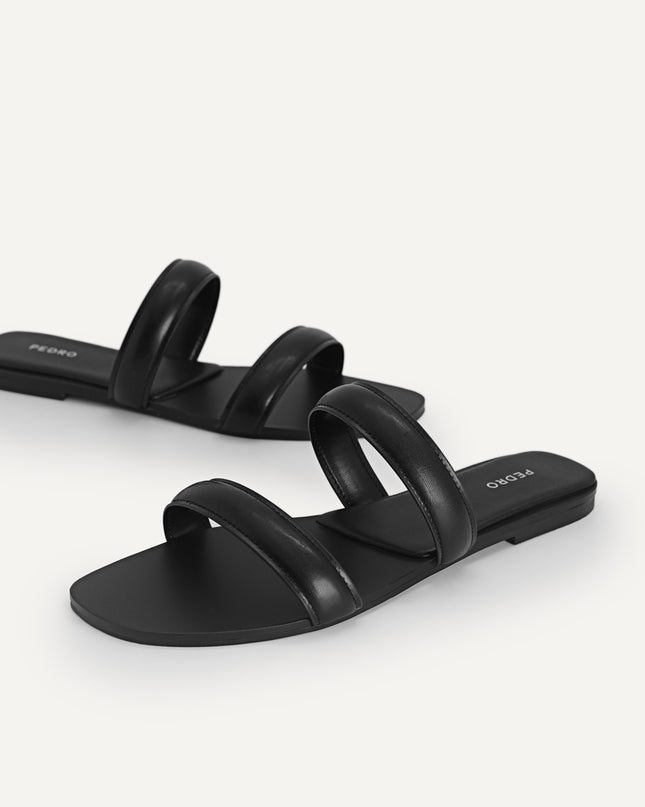 Double Strap Slip-On Sandals…