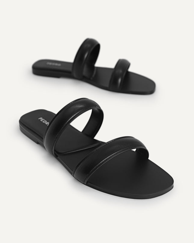 Double Strap Slip-On Sandals…