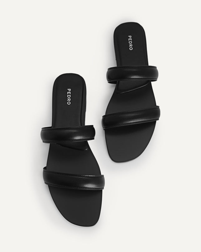 Double Strap Slip-On Sandals…