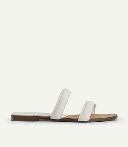 Double Strap Slip-On Sandals…