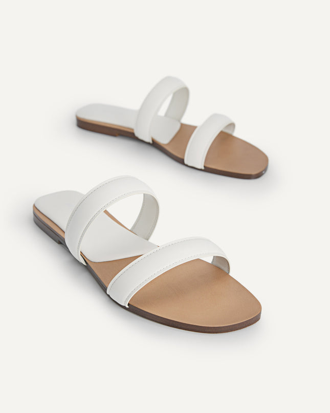 Double Strap Slip-On Sandals…
