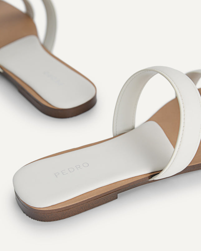 Double Strap Slip-On Sandals…