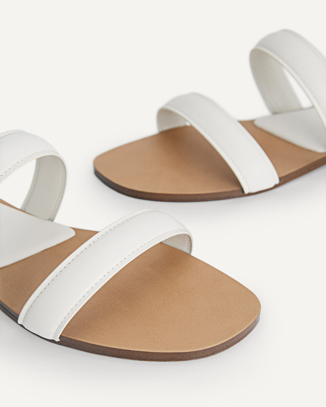 Double Strap Slip-On Sandals…