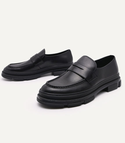 Chunky Leather Loafers