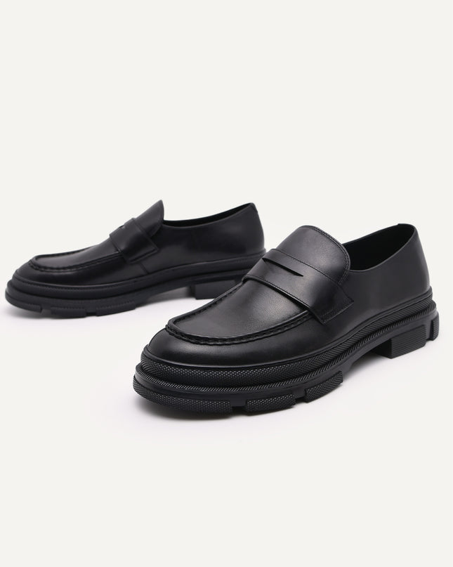 Chunky Leather Loafers
