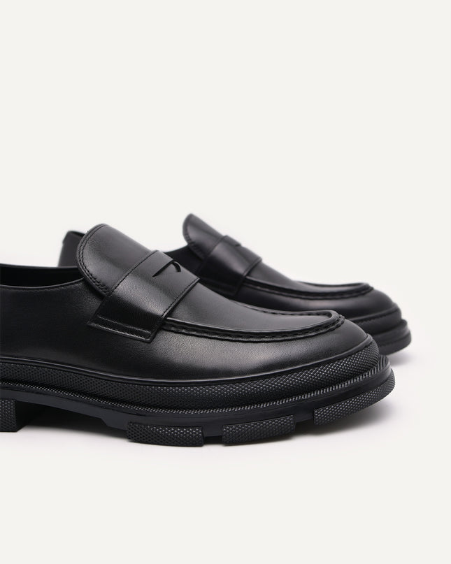 Chunky Leather Loafers