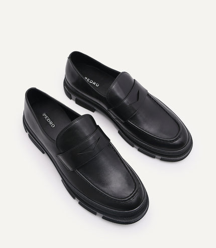 Chunky Leather Loafers