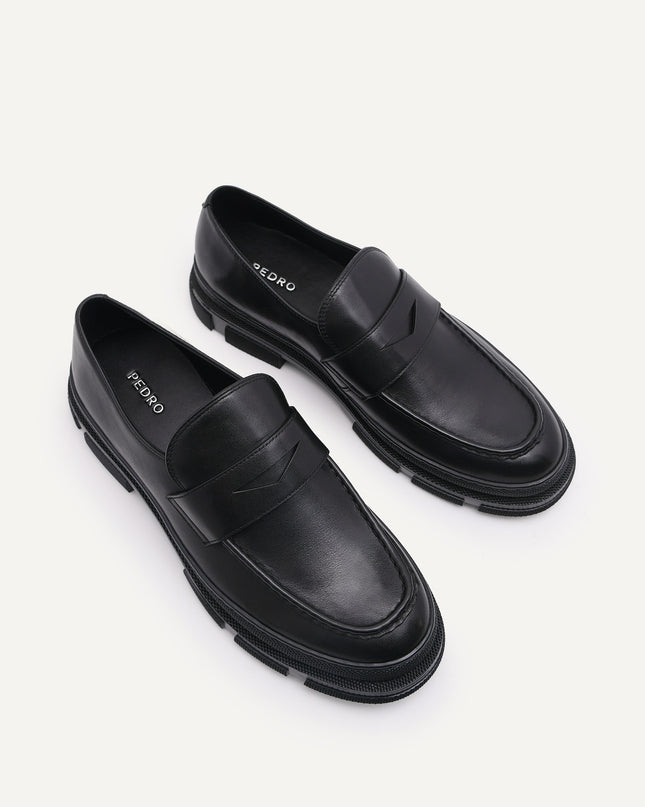 Chunky Leather Loafers