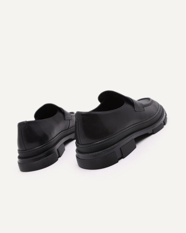 Chunky Leather Loafers