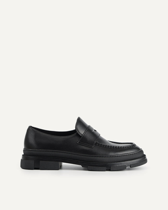 Chunky Leather Loafers