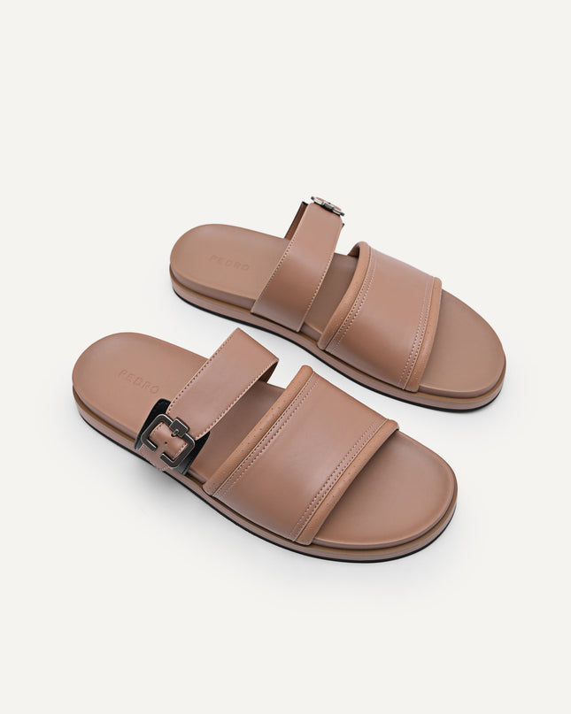 Double Strap Slide Sandals
