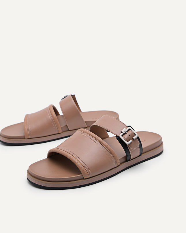 Double Strap Slide Sandals