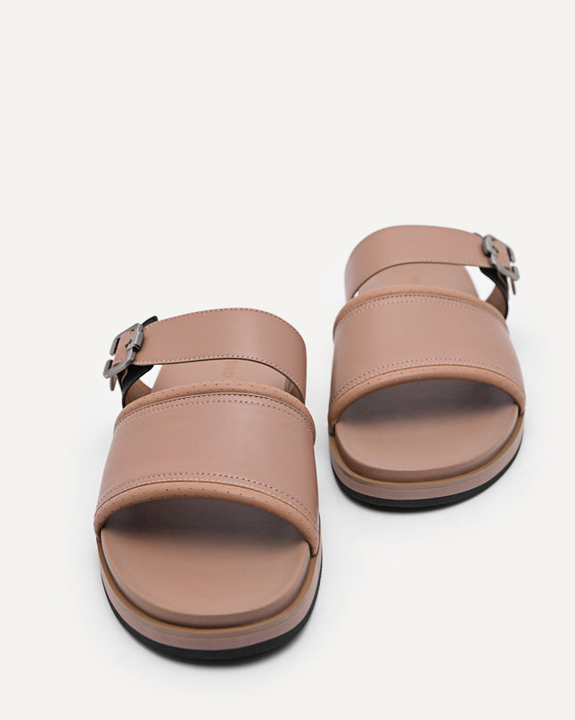 Double Strap Slide Sandals