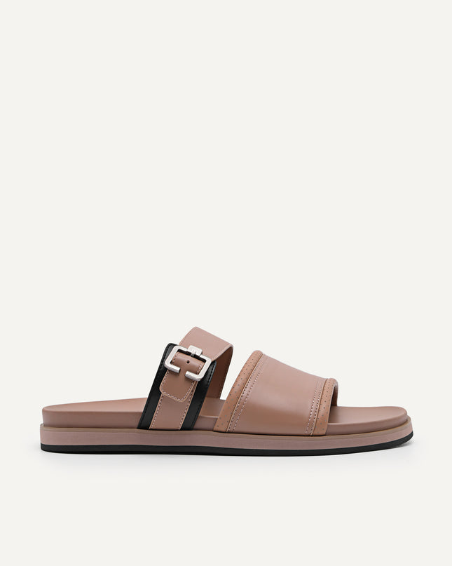 Double Strap Slide Sandals
