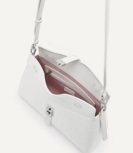 Leather Top Handle Bag