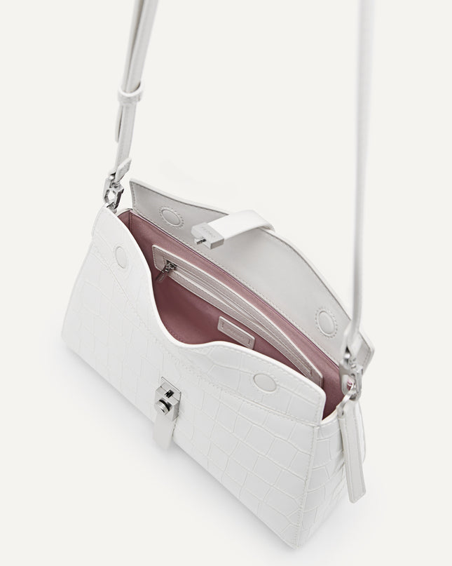 Leather Top Handle Bag