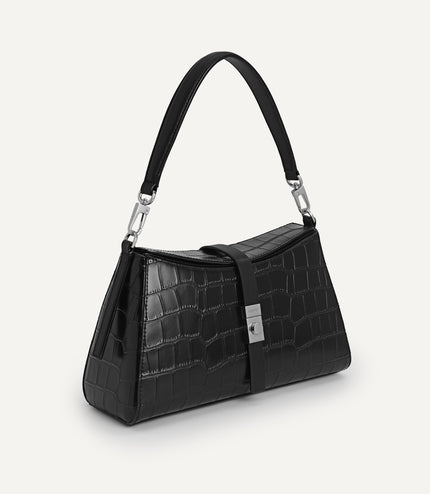 Leather Top Handle Bag
