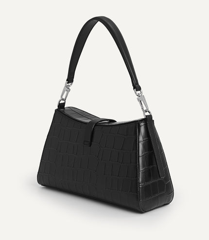 Leather Top Handle Bag