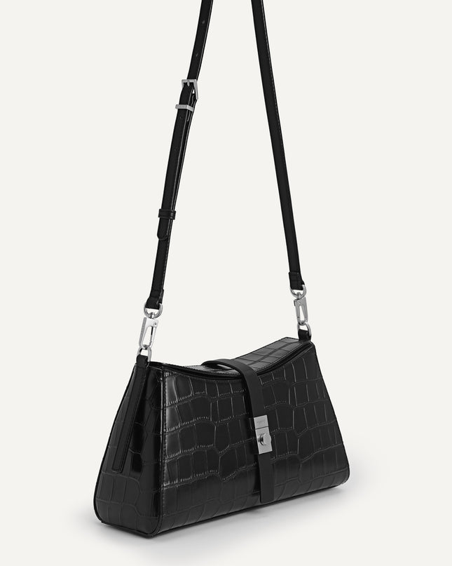 Leather Top Handle Bag