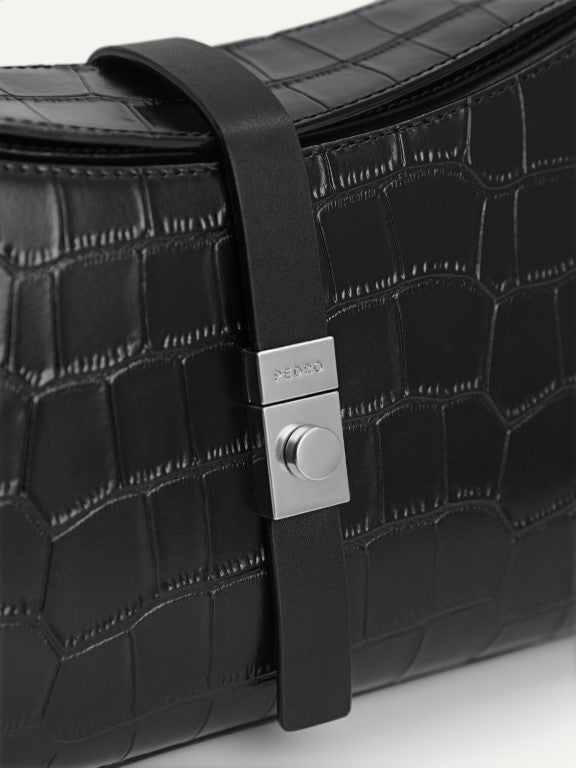 Leather Top Handle Bag