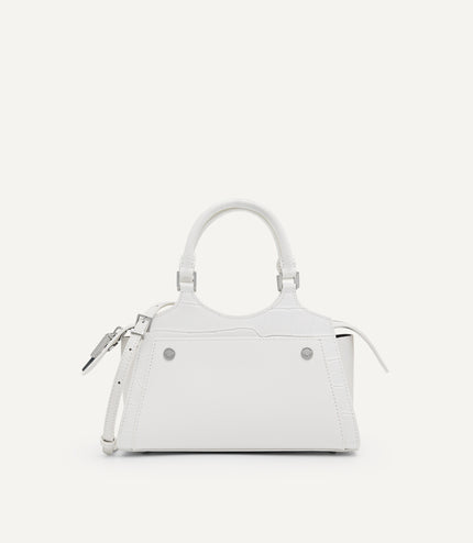 Leather Top Handle Bag