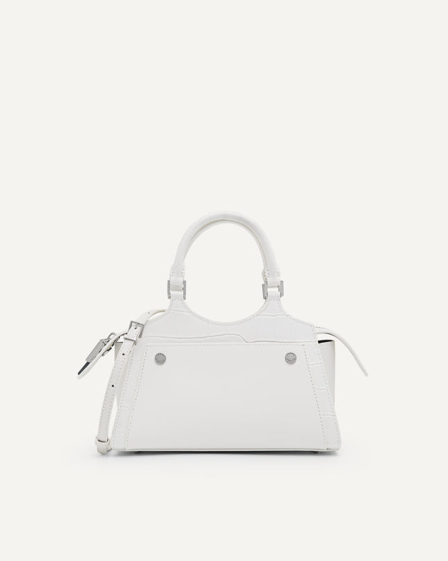 Leather Top Handle Bag