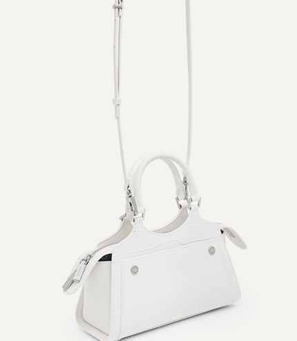 Leather Top Handle Bag