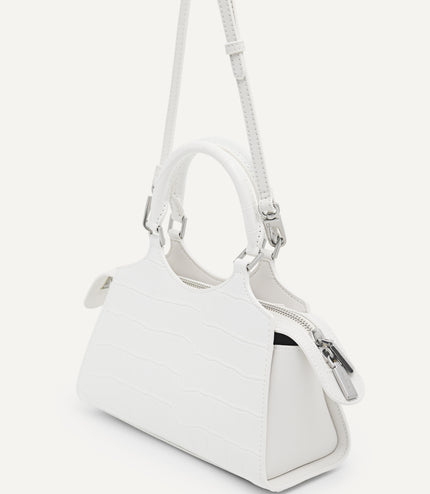 Leather Top Handle Bag