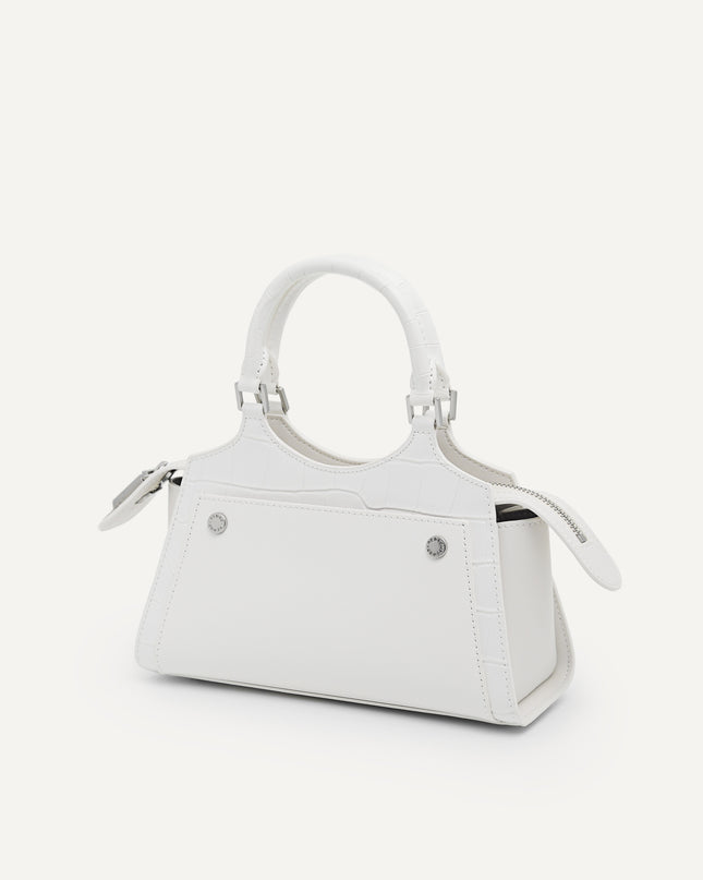 Leather Top Handle Bag
