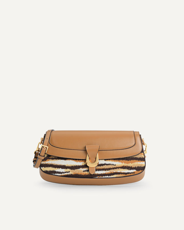 Animal Print Shoulder Bag