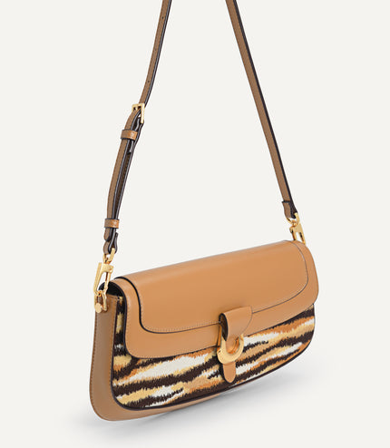 Animal Print Shoulder Bag