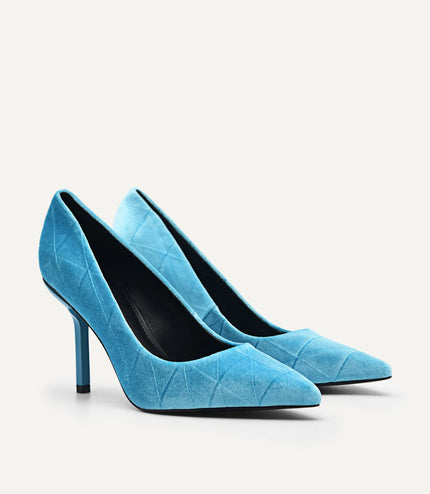 Celeste Pumps - Cyan