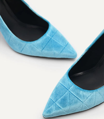 Celeste Pumps - Cyan